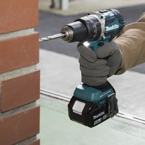 Máy khoan búa, vặn vít dùng pin Makita DHP484RFE (kèm 2 pin 3.0AH   sạc nhanh)