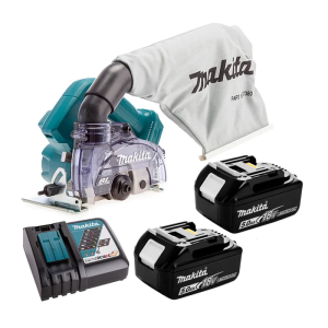 Máy cắt gạch dùng pin Makita DCC500RTE (Sạc nhanh(DC18RC), 2 pin 5.0Ah(BL1850B))