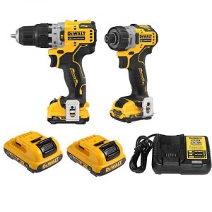 Combo máy Dewalt 12V DCD706 + DCF601 + 2pin 2Ah + sạc DCB112