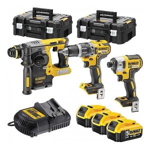 Combo máy Dewalt  DCD796 + DCF887 + DCH273(DCK368P3T)