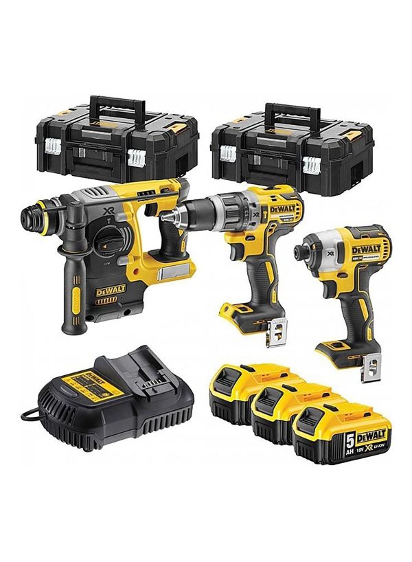 Combo máy Dewalt  DCD796 + DCF887 + DCH273(DCK368P3T)