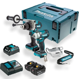 Bộ sản phẩm Makita DLX2419JX2 (DTW300 DHP486)