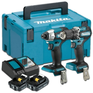 Bộ sản phẩm Makita DLX2423AJ (DTD157+DDF487+BL1820B*2)