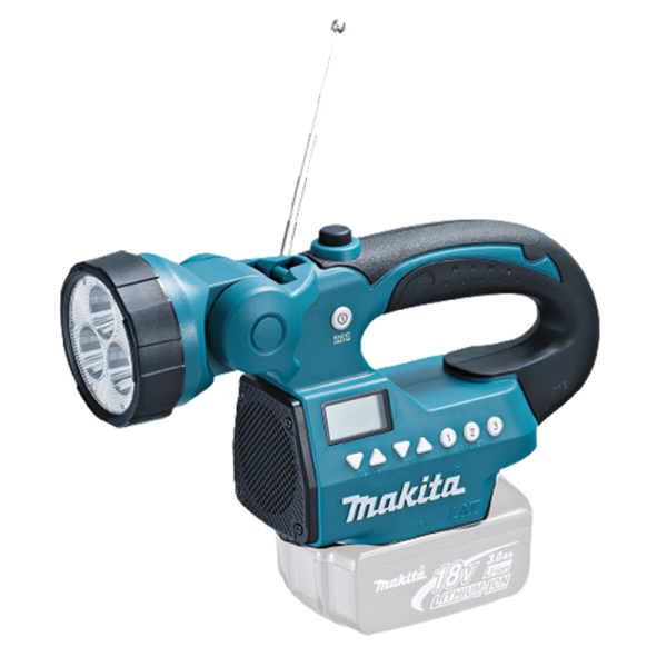 Radio có đèn dùng pin Makita DMR050 (18V/14.4V) (Chưa kèm pin sạc)