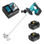 Máy trộn sơn dùng pin Makita DUT130RTE (BL)(18V) (kèm 02 pin 5.0 + sạc nhanh)