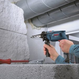 Máy khoan động lực Bosch GSB 550 (bộ set valy 122 món phụ kiện XL)