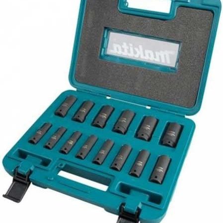 Bộ đầu tuýp dài 14 cái (3/8”) 8-22MM Makita B-55550