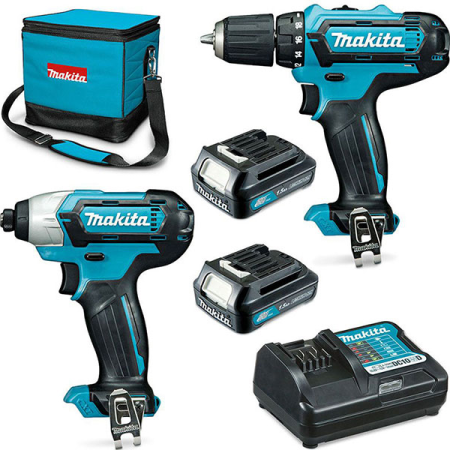 Bộ sản phẩm máy khoan, vặn vít Makita CLX224S