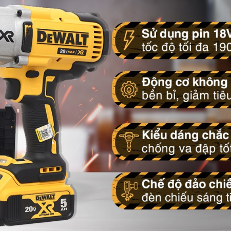 Máy vặn ốc chạy pin Dewalt DCF899HP2-KR  18V