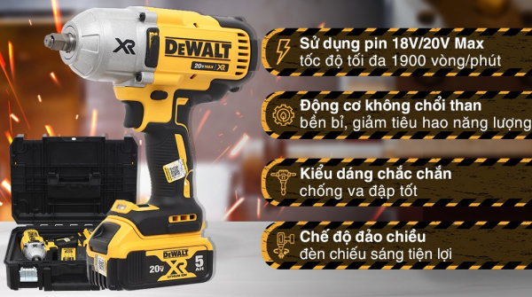 Máy vặn ốc chạy pin Dewalt DCF899HP2-KR  18V