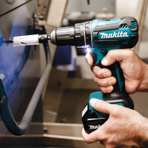 Máy khoan búa, vặn vít dùng pin Makita DHP485SFE (kèm 2 pin 3.0   sạc)