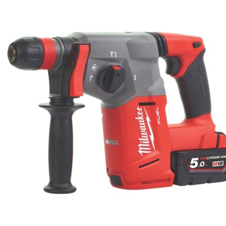 Máy khoan búa Milwaukee M18 CHX-502C SET (2pin x 5.0Ah, 1 sạc)