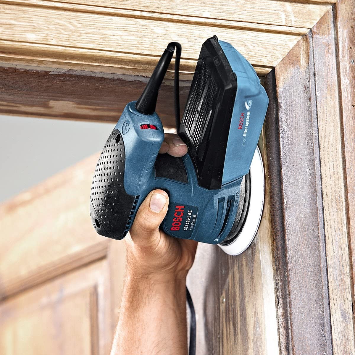 Máy chà lệch tâm Bosch GEX 125-1 AE