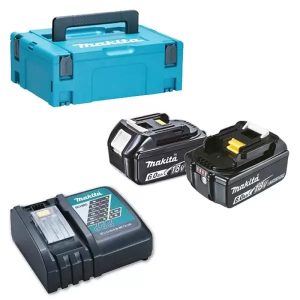 Bộ pin sạc Makita 40V 4AH (DC40RA + BL4040X2 + MAKPAC1) 191J97-1