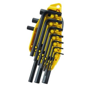 Bộ chìa vặn lục giác hệ inch Stanley 69-254 10 chi tiết 1/16-3/8''