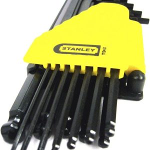 Bộ chìa vặn lúc giác hệ inch Stanley 69-259-22 9 chi tiết