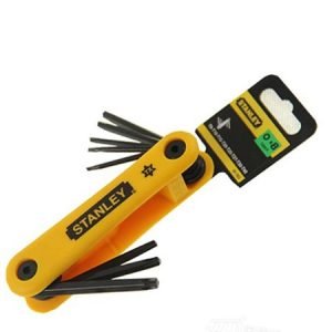 Bộ chìa vặn lục giác 8 chi tiết Stanley 69-263 T9/T10/T15/T20/T25/T 27/T30/T40