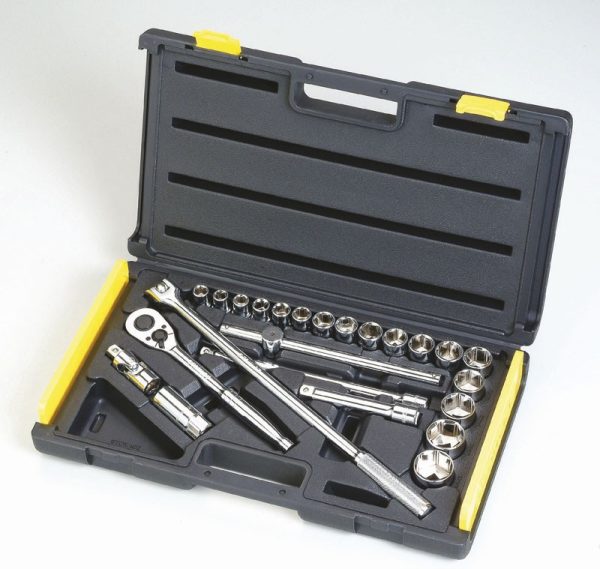 Bộ khẩu 25 chi tiết Stanley 1/2” 10-32mm