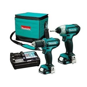 Bộ máy khoan vặn vít dùng pin Makita CLX201S