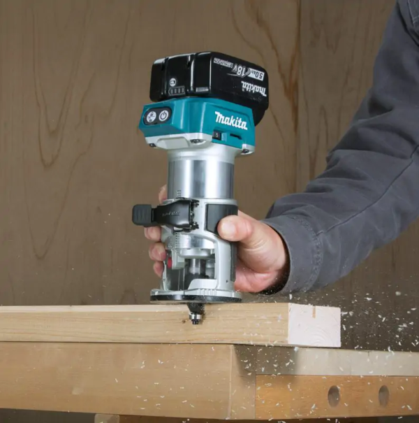 Máy đánh cạnh dùng pin Makita DRT50Z (không kèm pin sạc)
