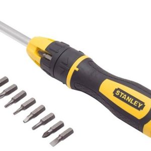 Bộ tuốc nơ vít đa năng đảo chiều 10 mũi Stanley STHT68010-8