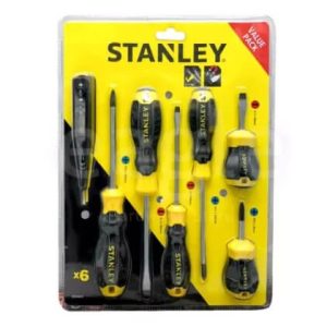 Bộ tuốc nơ vít 6 chi tiết Stanley STMT66679